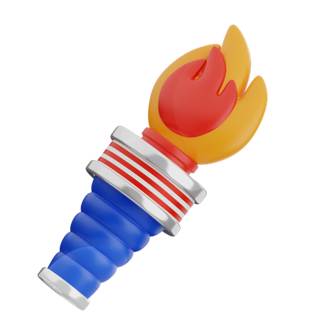 Antorcha  3D Icon