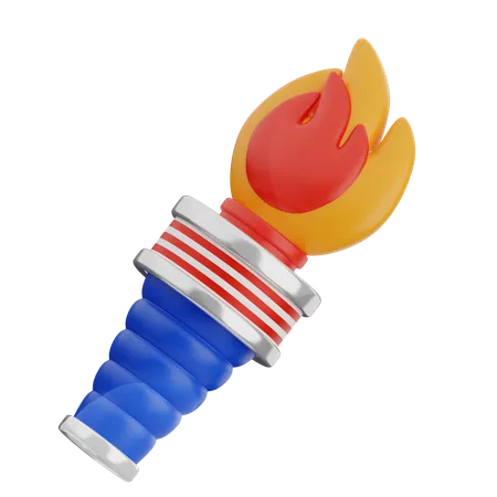 Antorcha  3D Icon