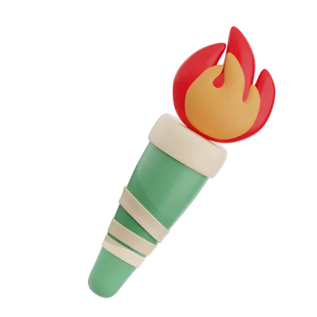 Antorcha  3D Icon