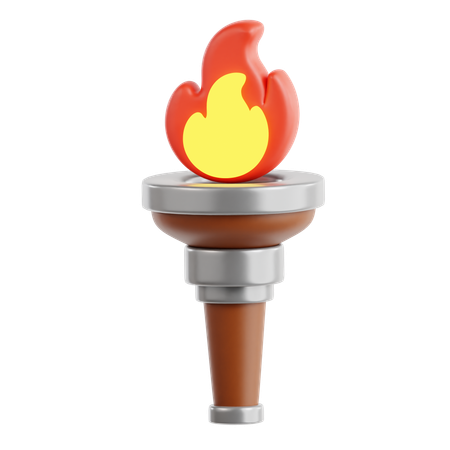 Antorcha  3D Icon