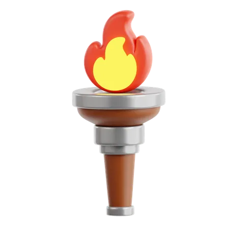 Antorcha  3D Icon