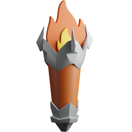 Antorcha  3D Icon