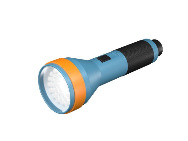 Antorcha  3D Illustration