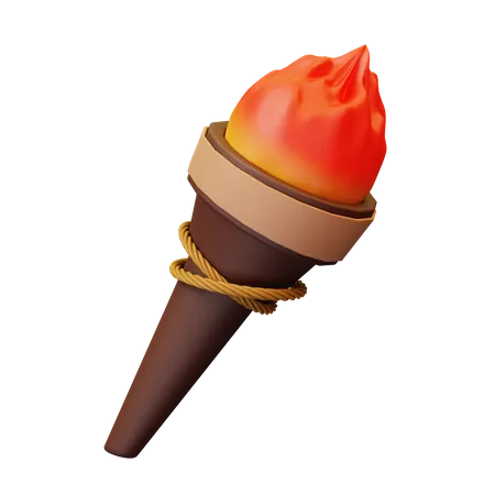 Antorcha  3D Icon