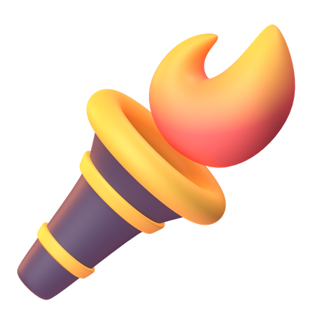 Antorcha  3D Icon