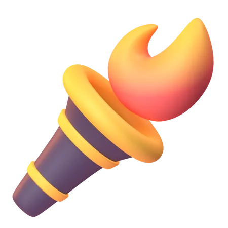 Antorcha  3D Icon