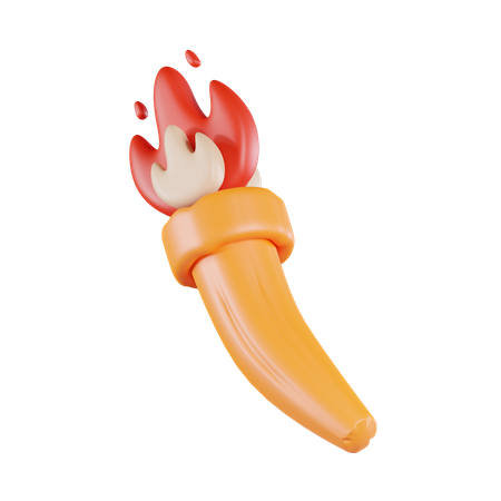 Antorcha  3D Icon