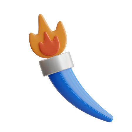 Antorcha  3D Icon