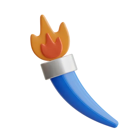 Antorcha  3D Icon