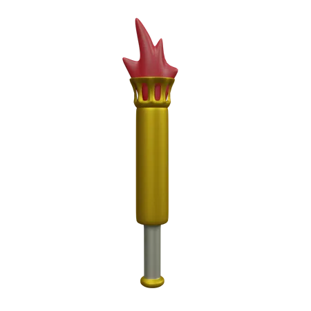 Antorcha  3D Icon