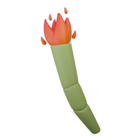 Antorcha  3D Icon