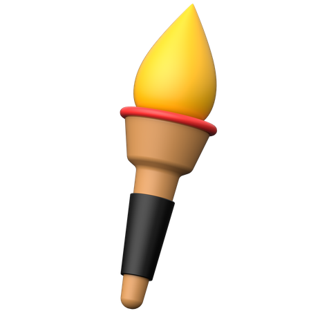 Antorcha de fuego  3D Icon