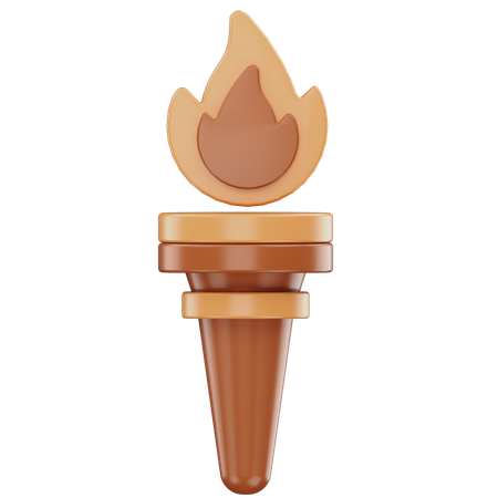 Antorcha de lucha  3D Icon