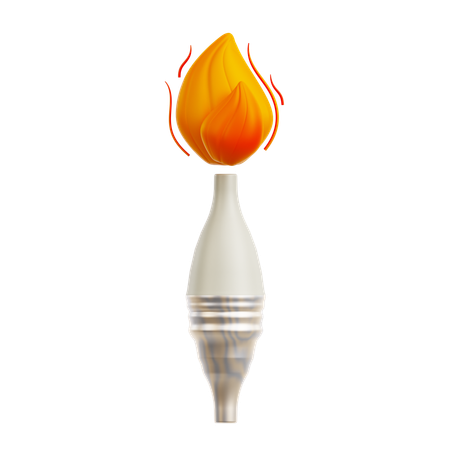 Antorcha Olimpica  3D Icon