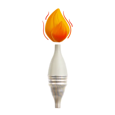 Antorcha Olimpica  3D Icon