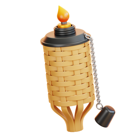 Antorcha Tradicional  3D Icon