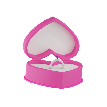 Verlobungsring  3D Icon