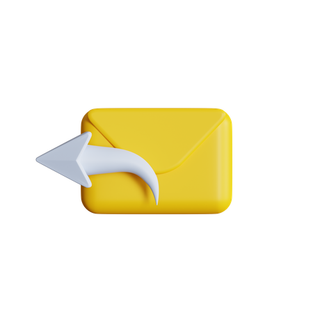 Antwortmail  3D Icon
