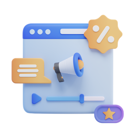 Anuncio  3D Icon