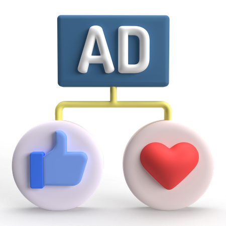 Advertir  3D Icon