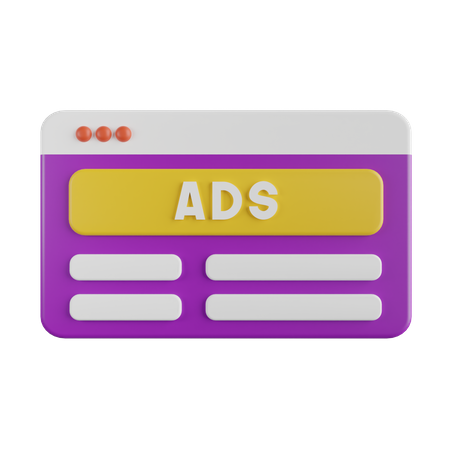 Anuncio  3D Icon