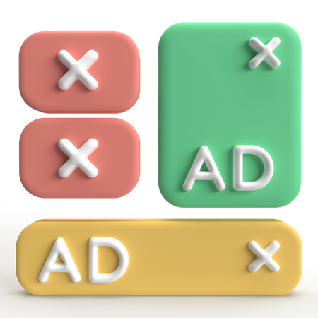 Anuncio  3D Icon