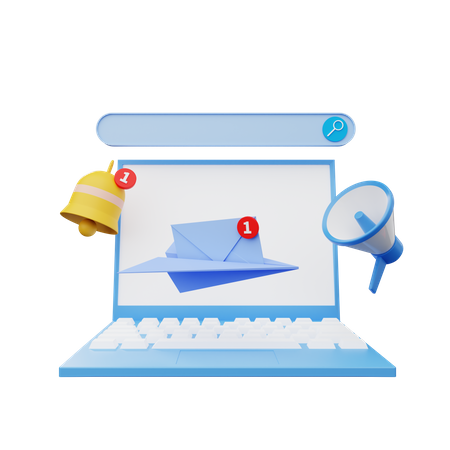 Anuncio de empleo  3D Icon