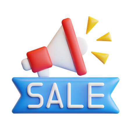 Anúncio de venda  3D Icon