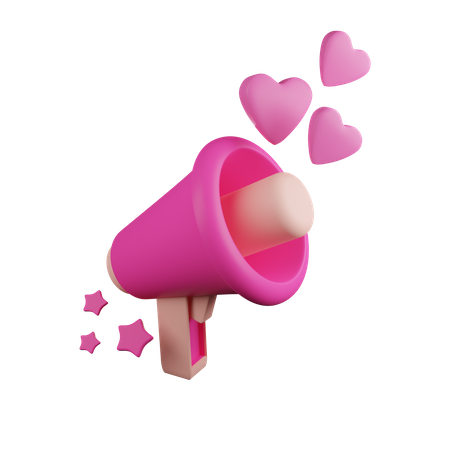 Anúncio do dia da mulher  3D Icon