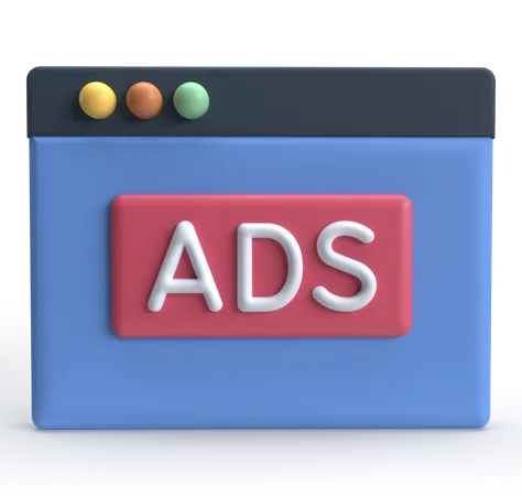 Publicidades  3D Icon