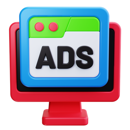 Publicidad  3D Icon