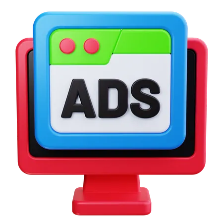 Publicidad  3D Icon