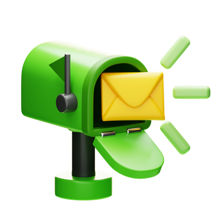 Anuncios por correo  3D Icon