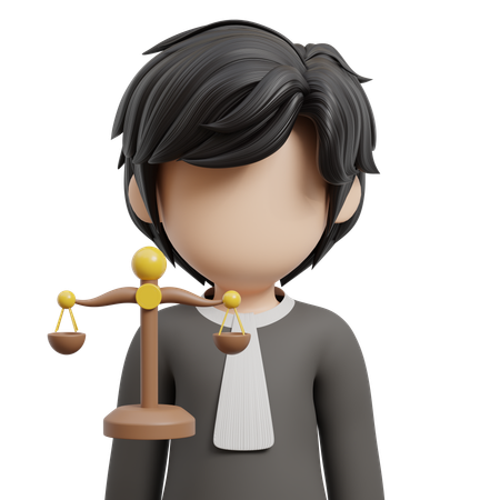 Rechtsanwalt  3D Icon