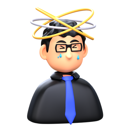 Anxiety  3D Icon