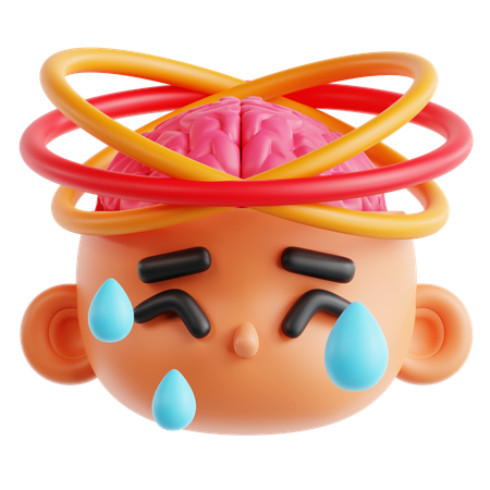 Anxiety  3D Icon