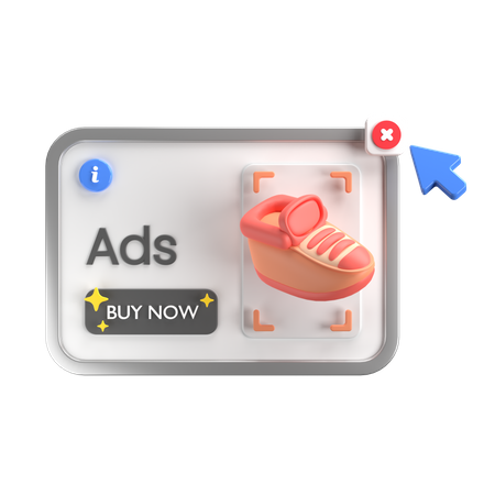 Werbung  3D Illustration