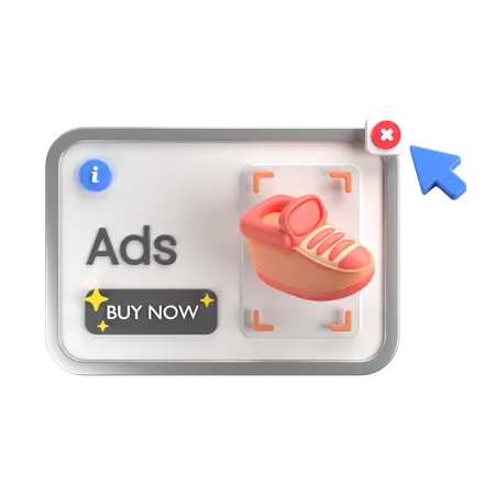 Werbung  3D Illustration