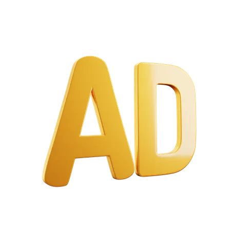 Werbeschild  3D Icon