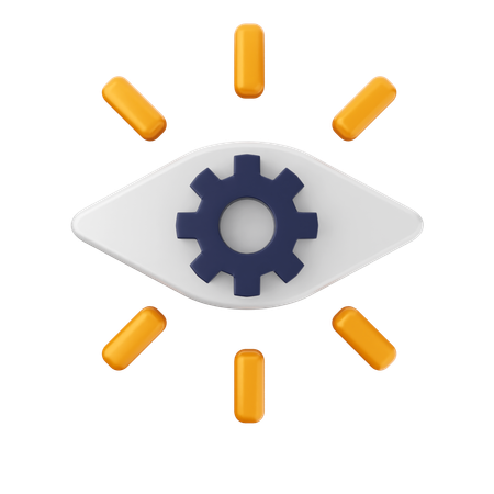 Anzeigeeinstellungen SEO  3D Icon