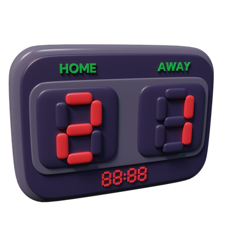 Anzeigetafel  3D Icon