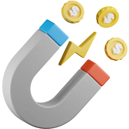 Anziehungskraft  3D Icon