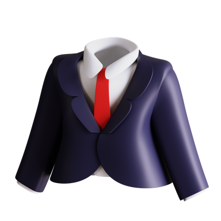 Anzug  3D Icon
