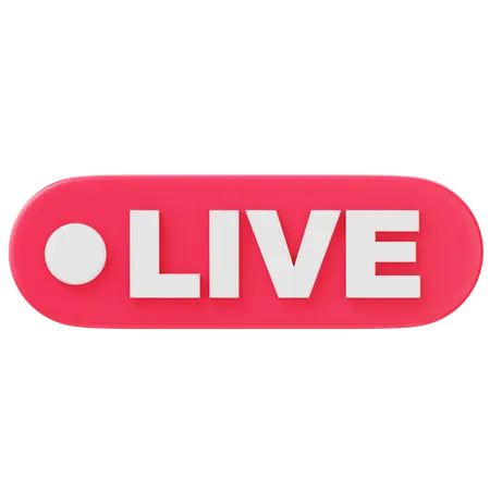 Ao vivo  3D Icon