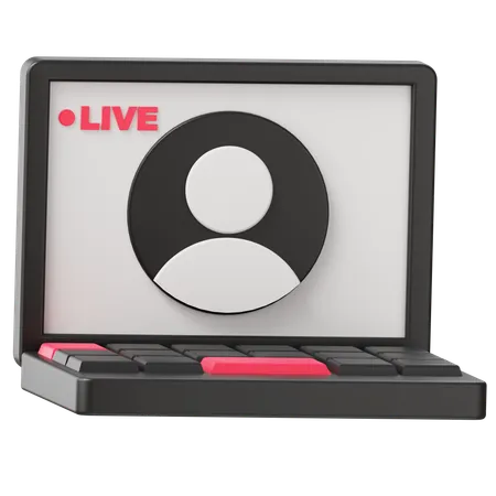 Ao vivo  3D Icon