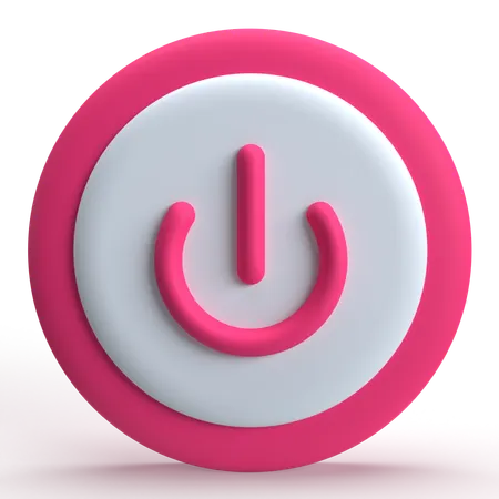 Apagado  3D Icon