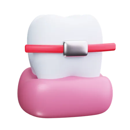 Aparelho dental  3D Icon