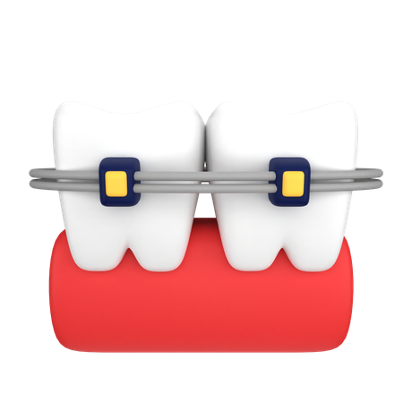 Aparelho dentário  3D Icon