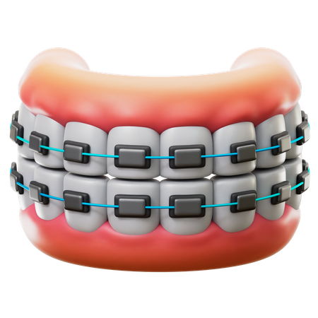 Aparelho dental  3D Icon