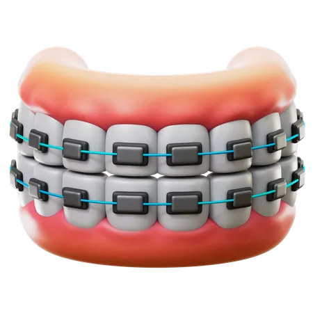 Aparelho dental  3D Icon